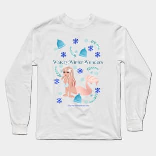 The Maven Medium- Watery Winter Wonders Long Sleeve T-Shirt